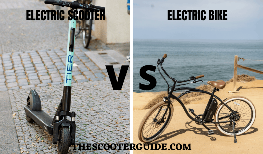 Electric Scooter Vs Electric Bike