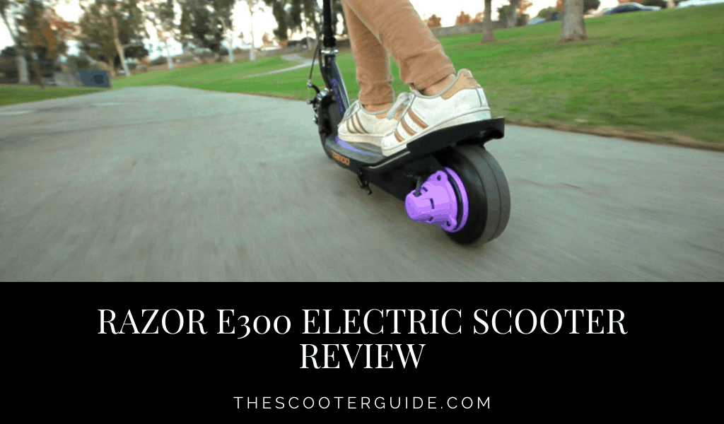 Razor E300 Electric Scooter Review Include E300s Seated Version