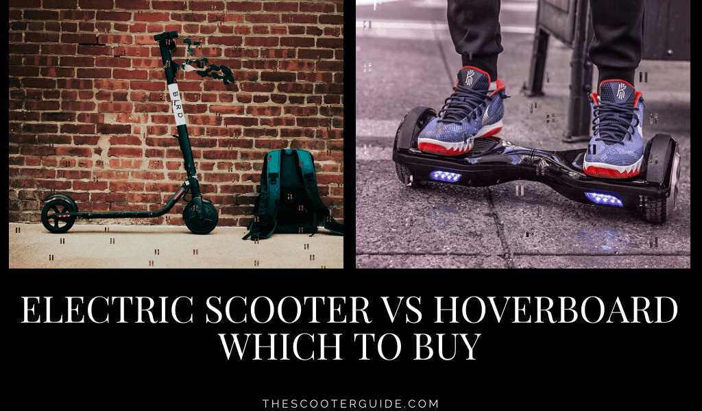 Electric Scooter Vs Hoverboard