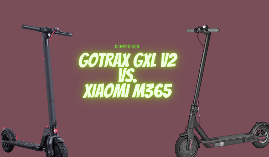 Gotrax GXL V2 vs Xiaomi M365 – Side-by-side comparison